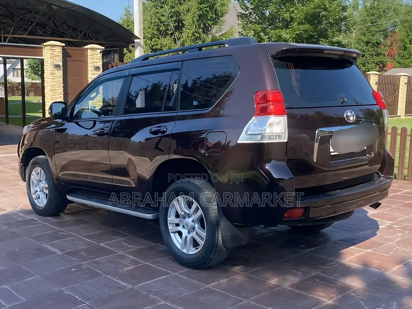 Toyota Land Cruiser 2012 Burgundy