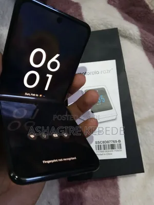 New Motorola Razr 40 Ultra 256 GB Black