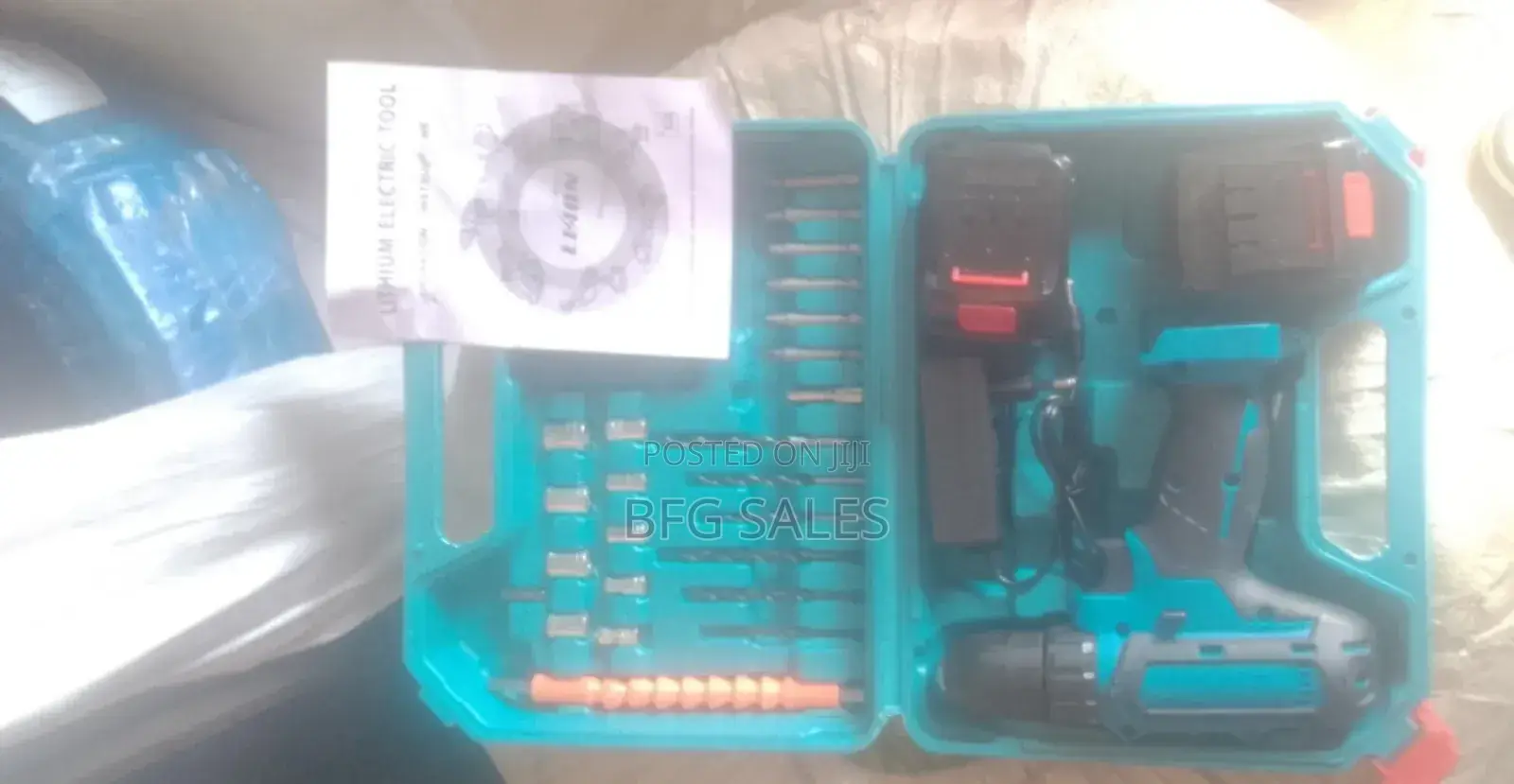 Chargeable Drill (ቻርጅ የሚደረግ ድሪል)