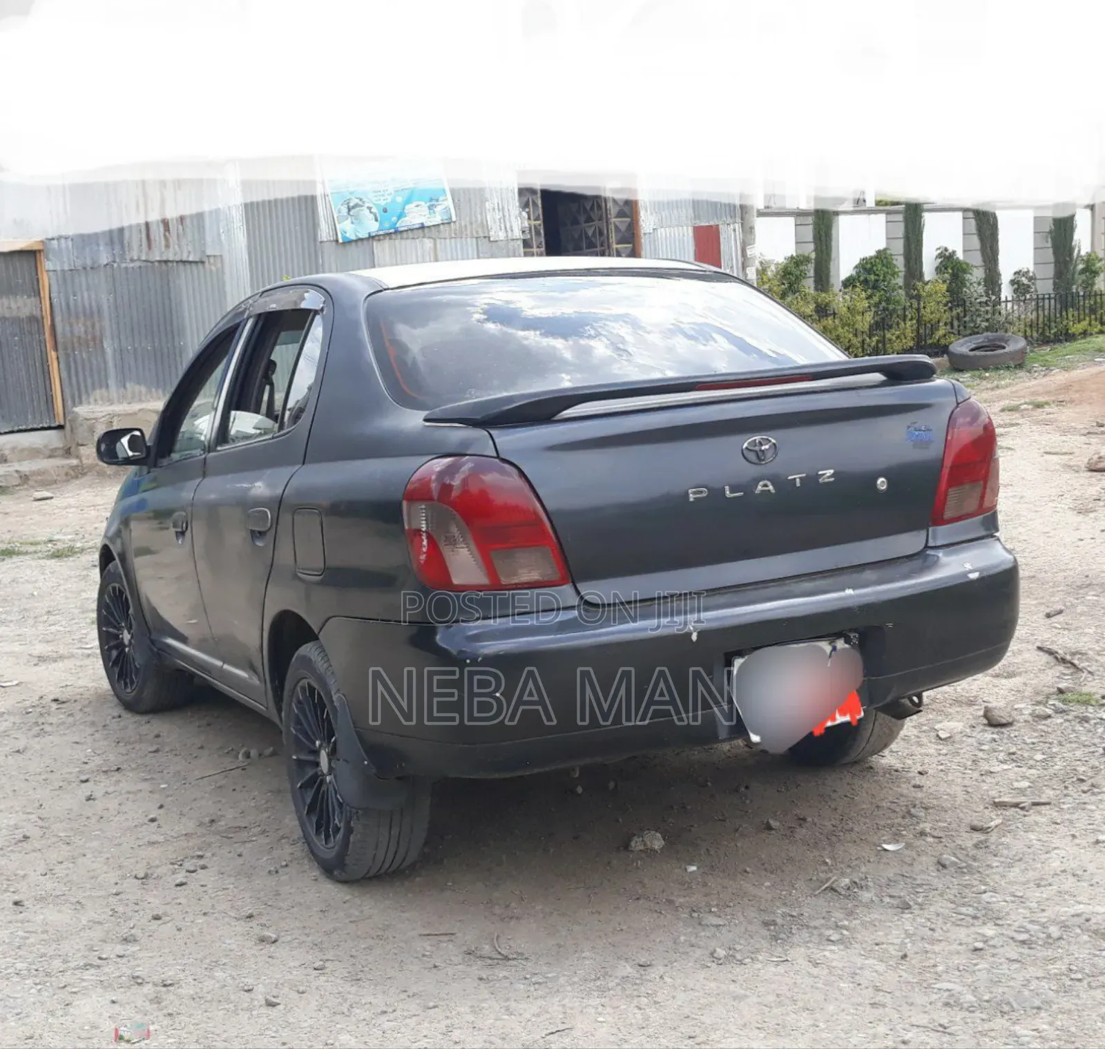 Toyota Platz 2001 Black