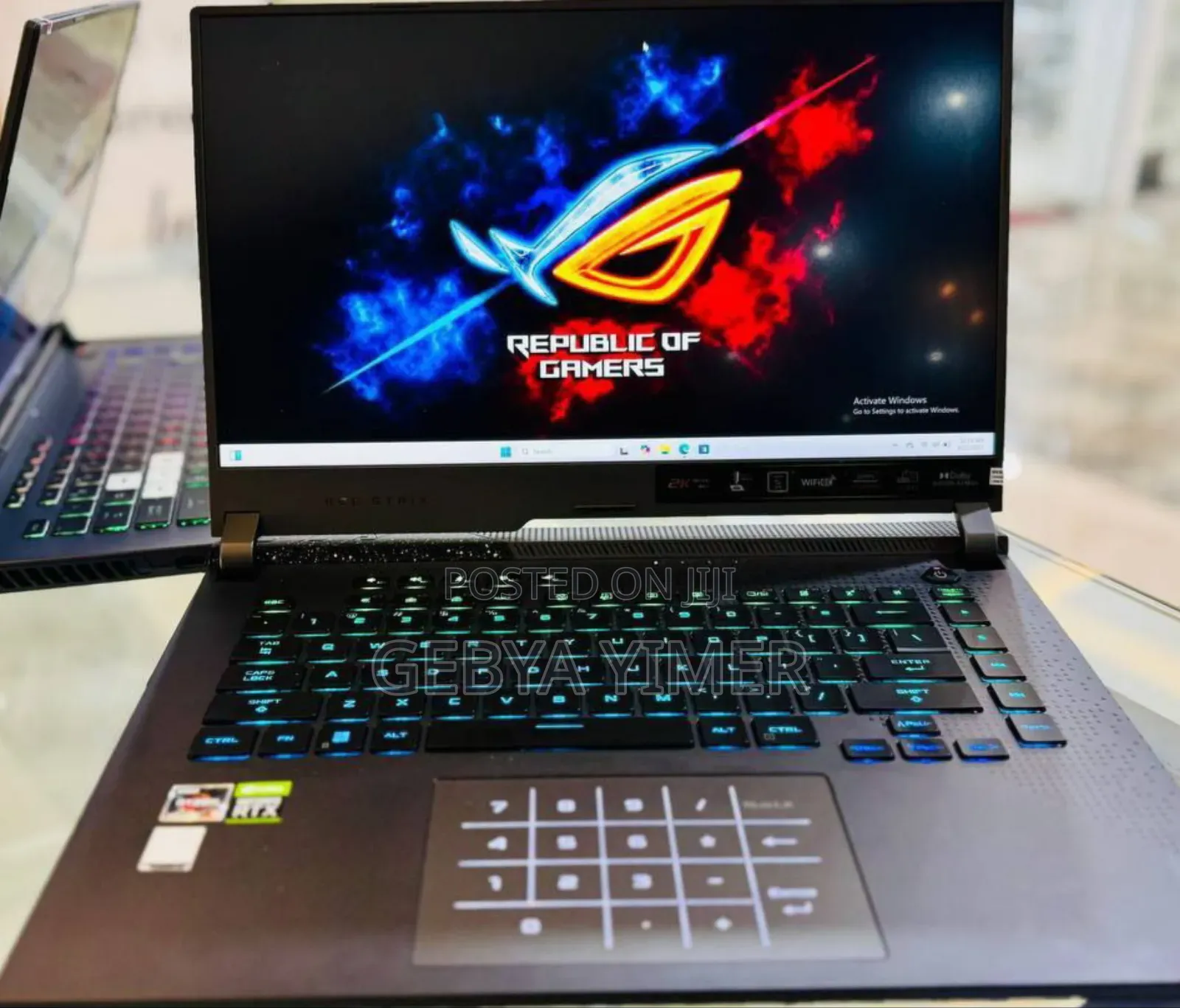New Laptop Asus ROG Strix G15 16GB Intel Core I9 SSD 512GB