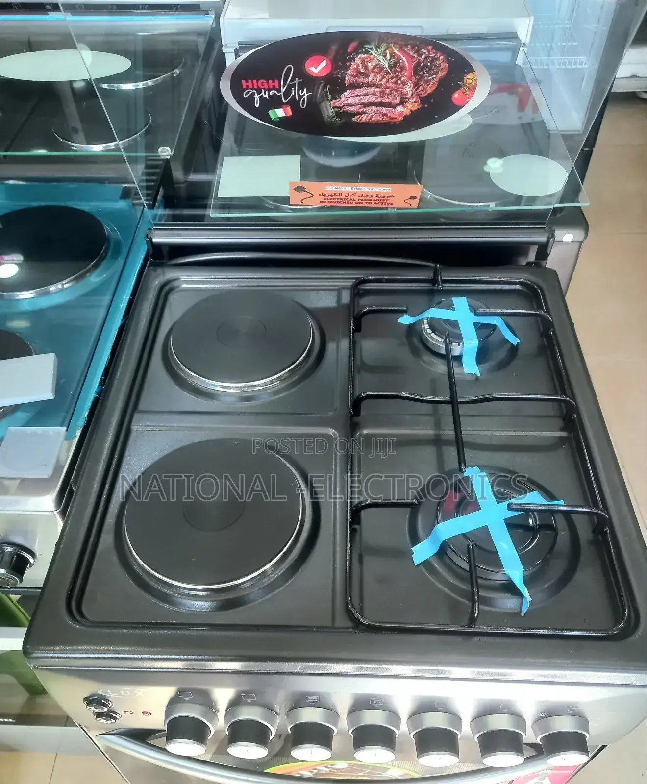 Lux Oven 50*50cm 2*2 Freestanding Oven