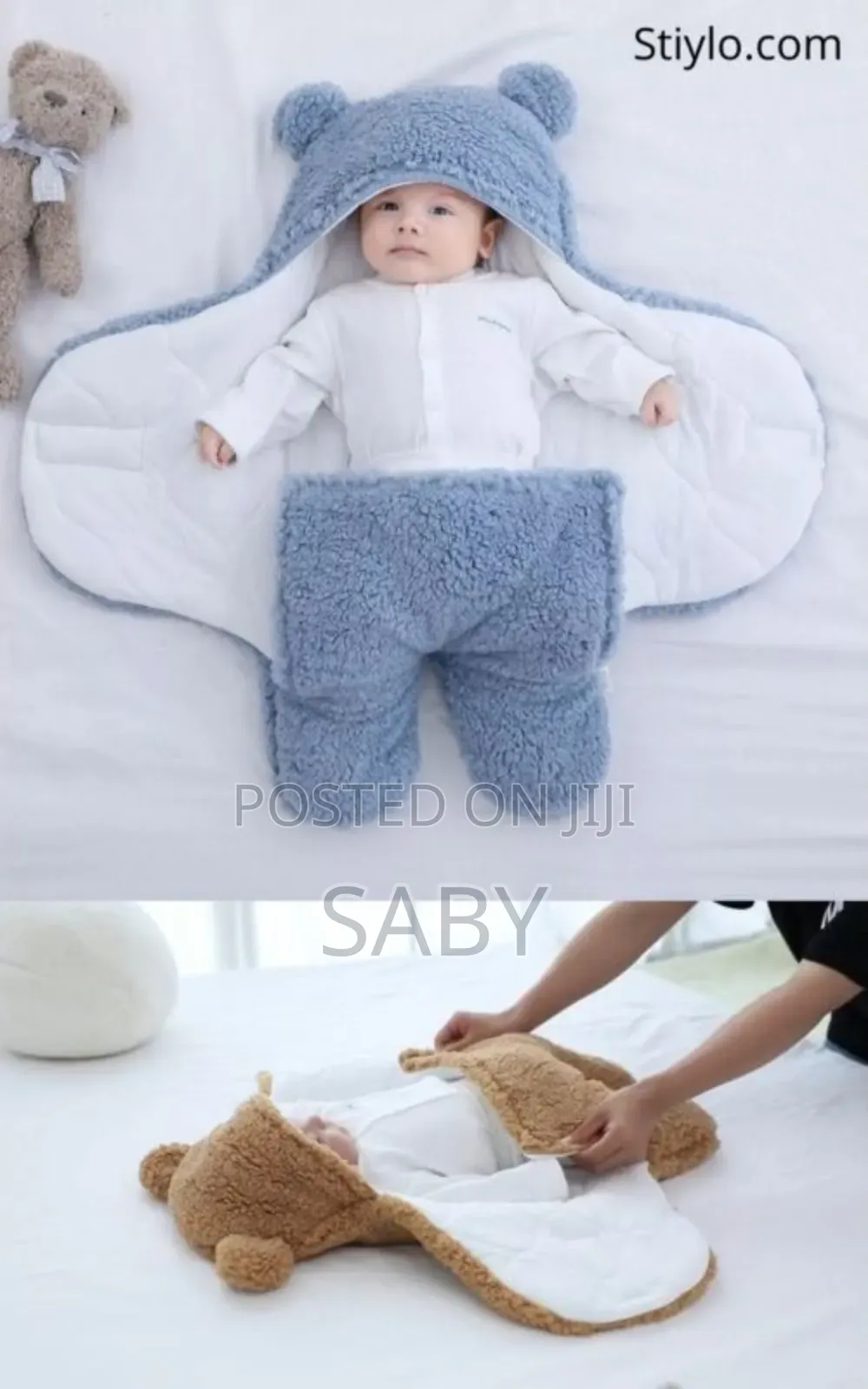 Unisex Baby Receiving Blanket