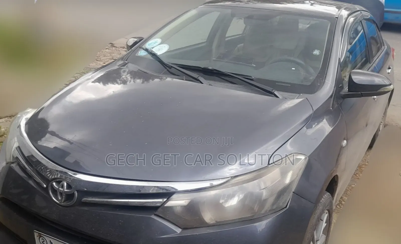 Toyota Yaris 2015 Gray