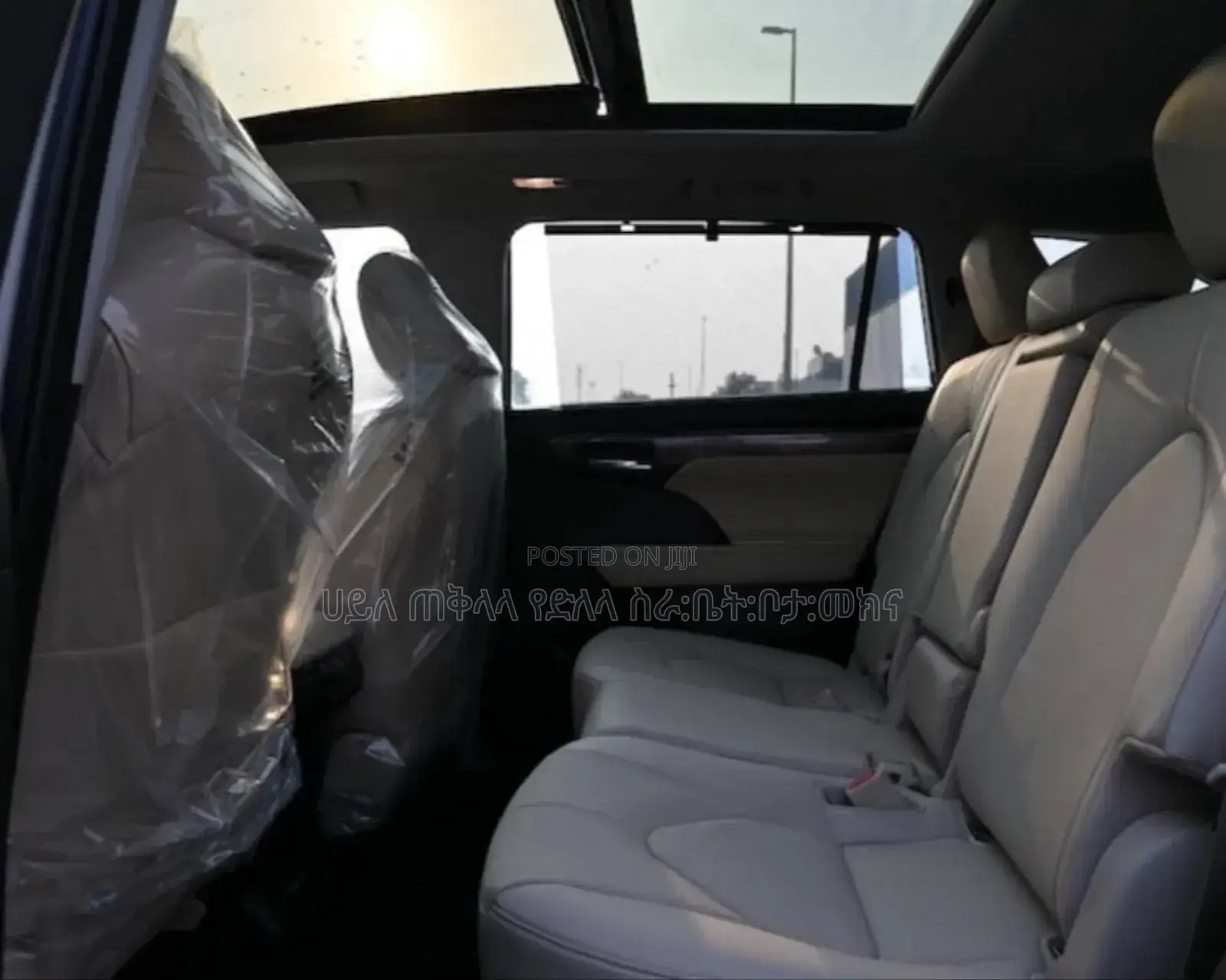 New Toyota Highlander Hybrid 2024 Off white