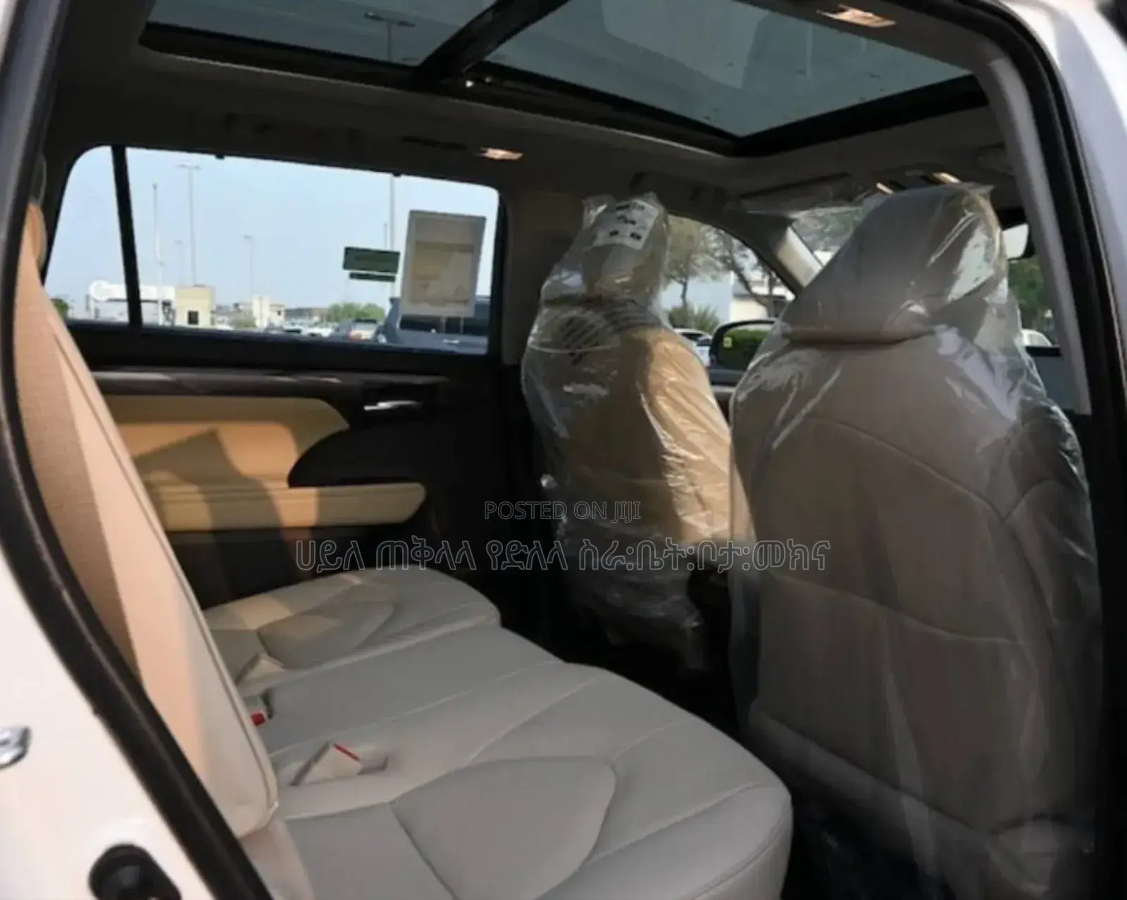 New Toyota Highlander Hybrid 2024 Off white