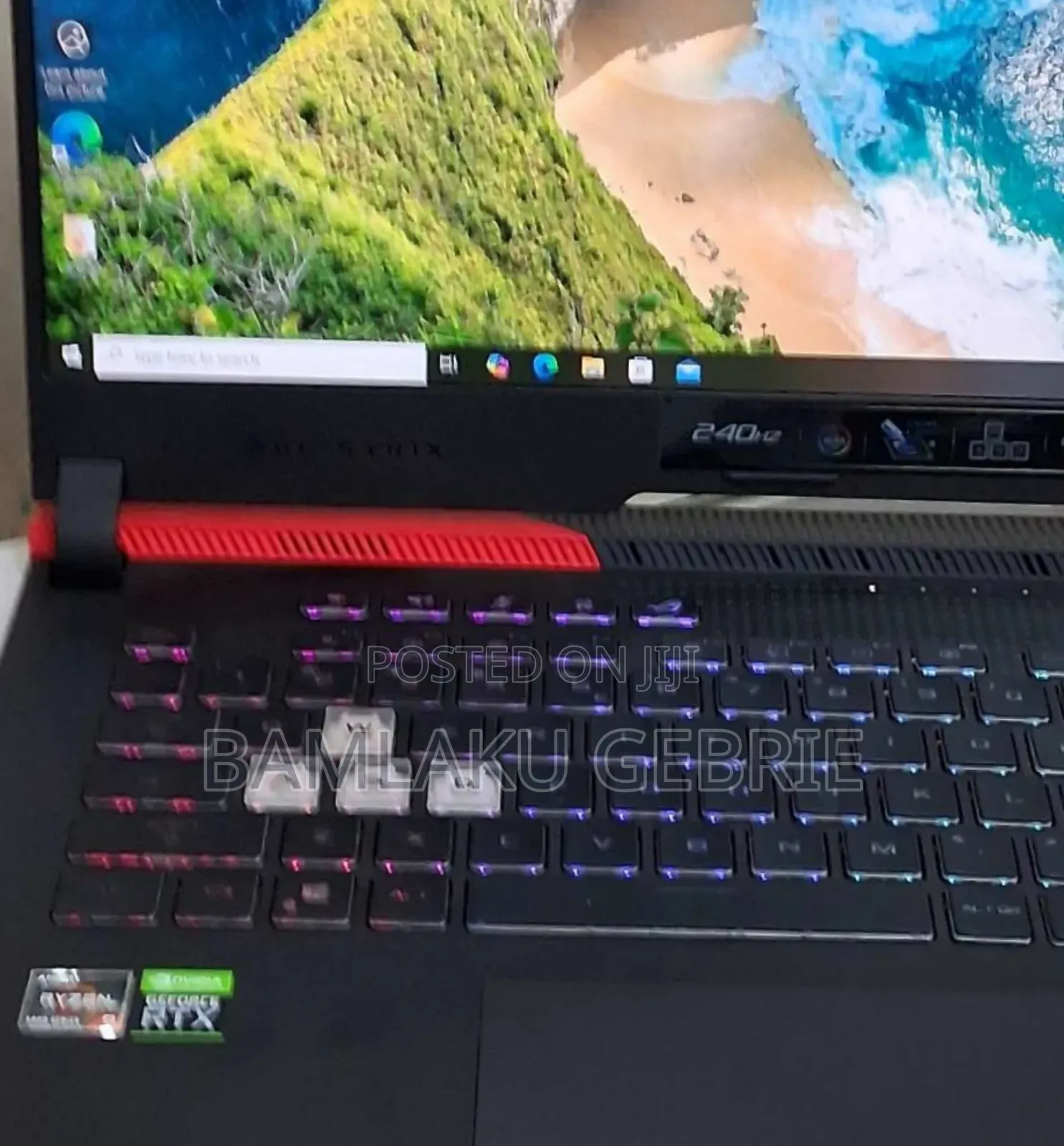 New Laptop Asus TUF Gaming A15 16GB AMD Ryzen 9 SSD 512GB