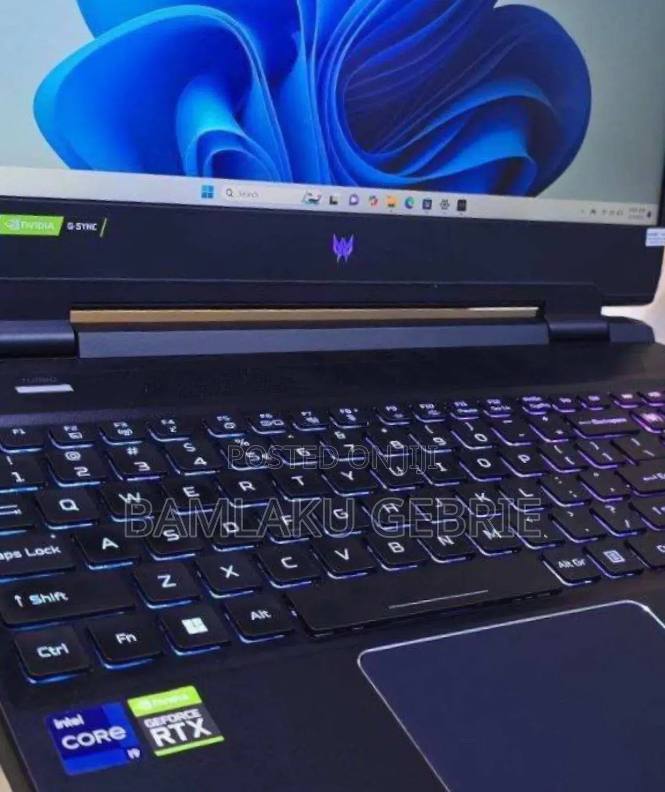 New Laptop Acer Predator 17 X 16GB Intel Core I9 SSD 1T