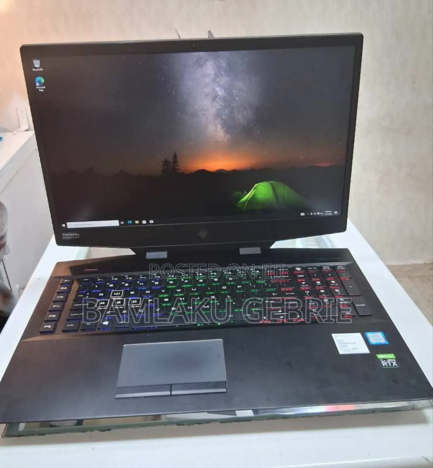 New Laptop HP Omen 17 16GB Intel Core I7 SSD 1T