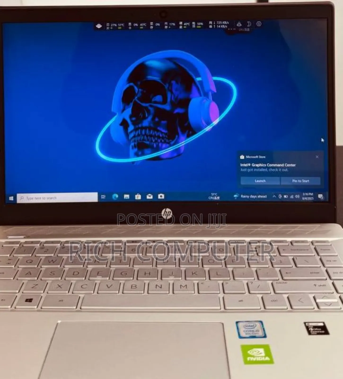 New Laptop HP Pavilion 15 8GB Intel Core I5 SSD 256GB