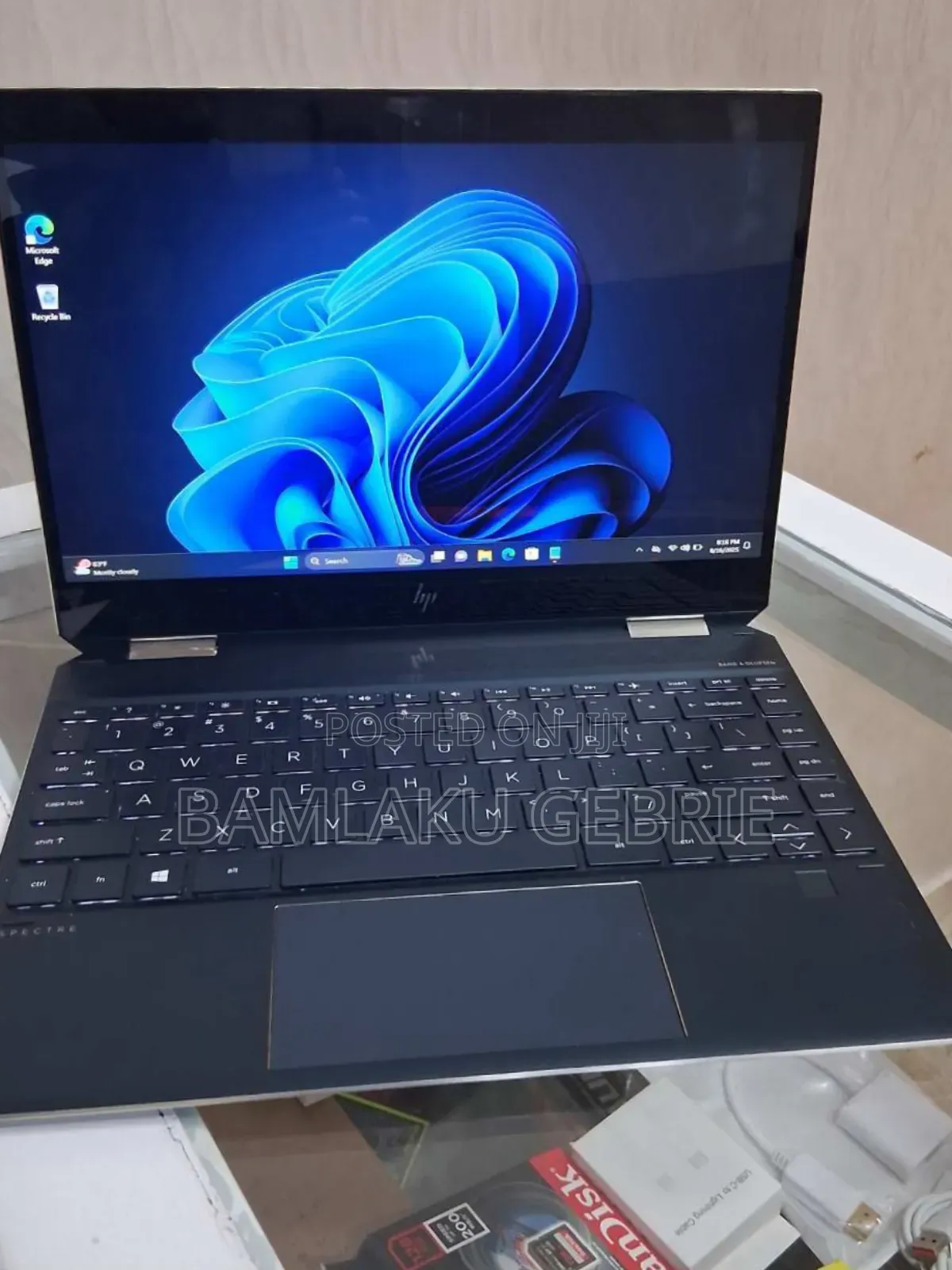 New Laptop HP Spectre X360 16GB Intel Core I7 SSD 512GB