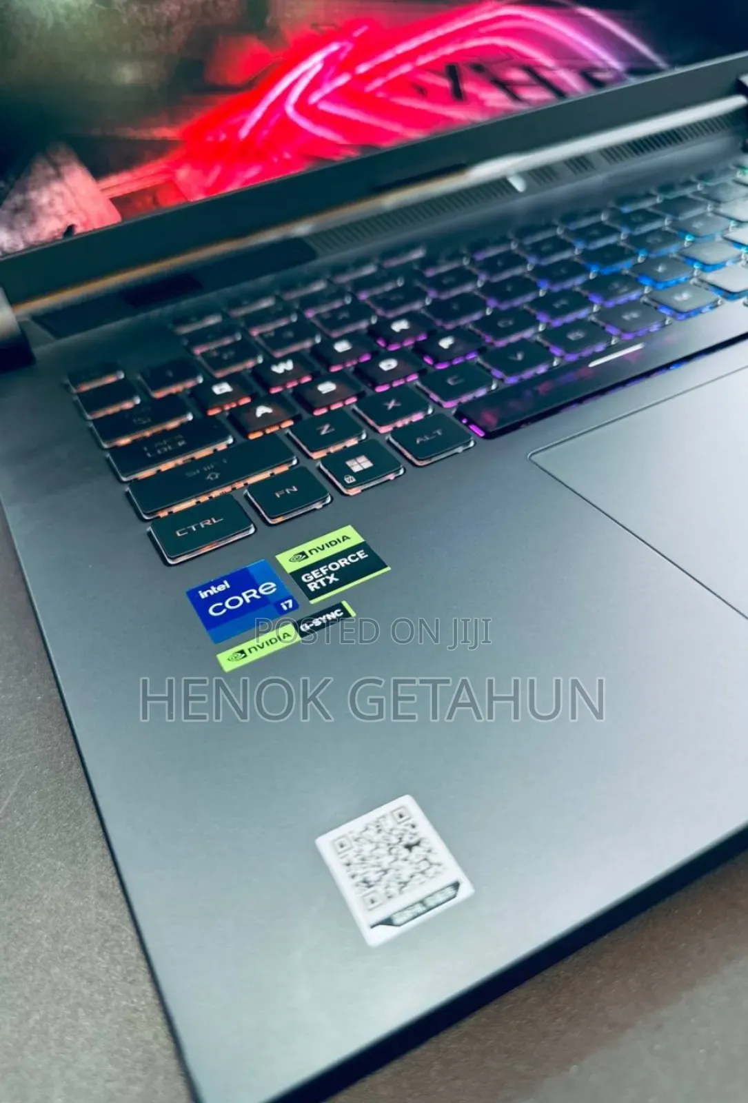 New Laptop Asus ROG Strix G15 16GB Intel Core I7 SSD 1T