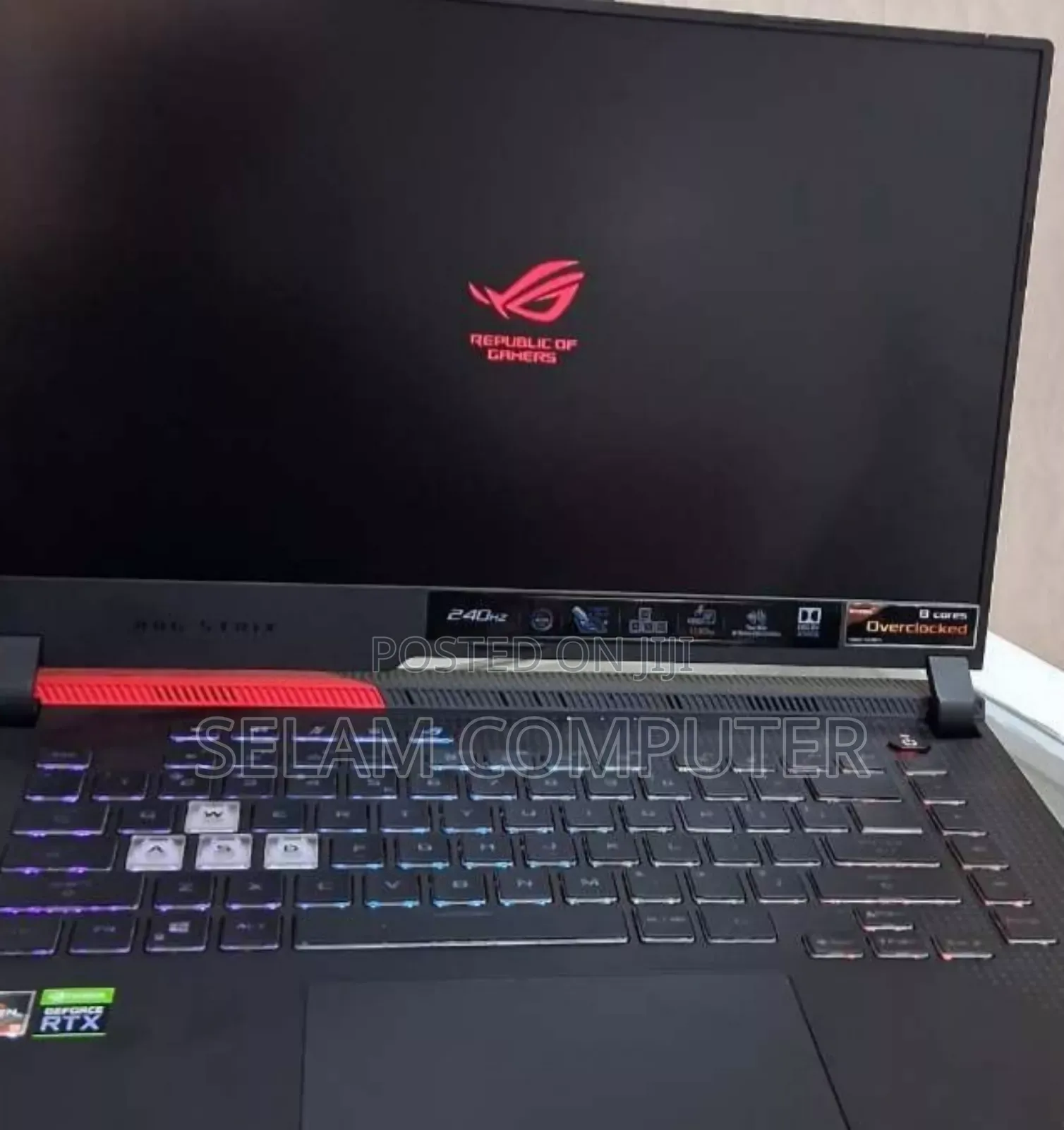 New Laptop Asus ROG Strix G15 16GB AMD Ryzen 9 SSD 512GB