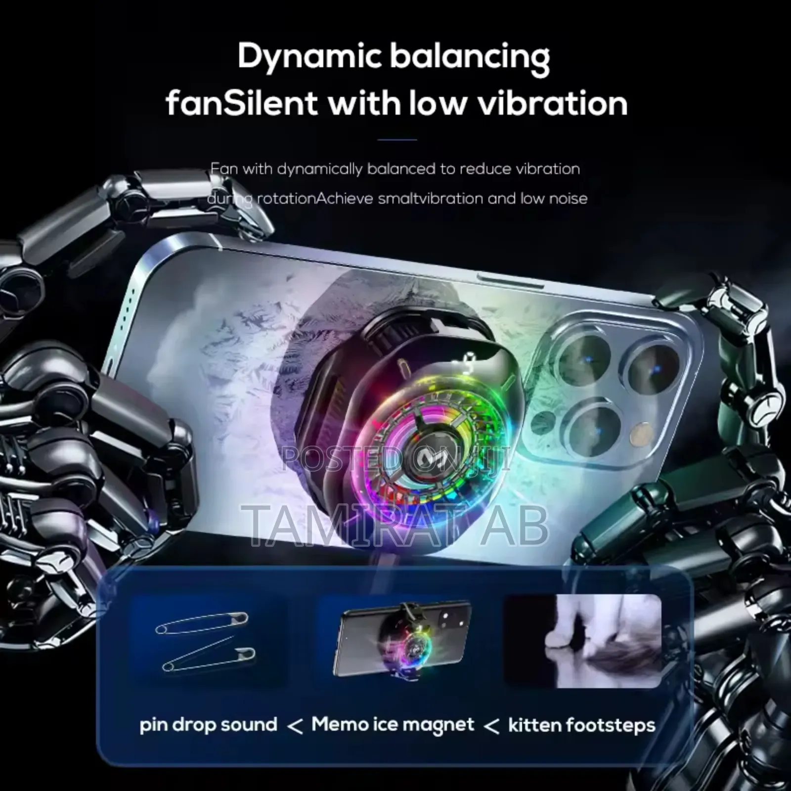 Memo Cx10 Semiconductor Phone Cooler With Magnetic and Clip