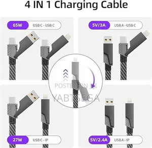 4 in 1 Super-Fast Charging Cable