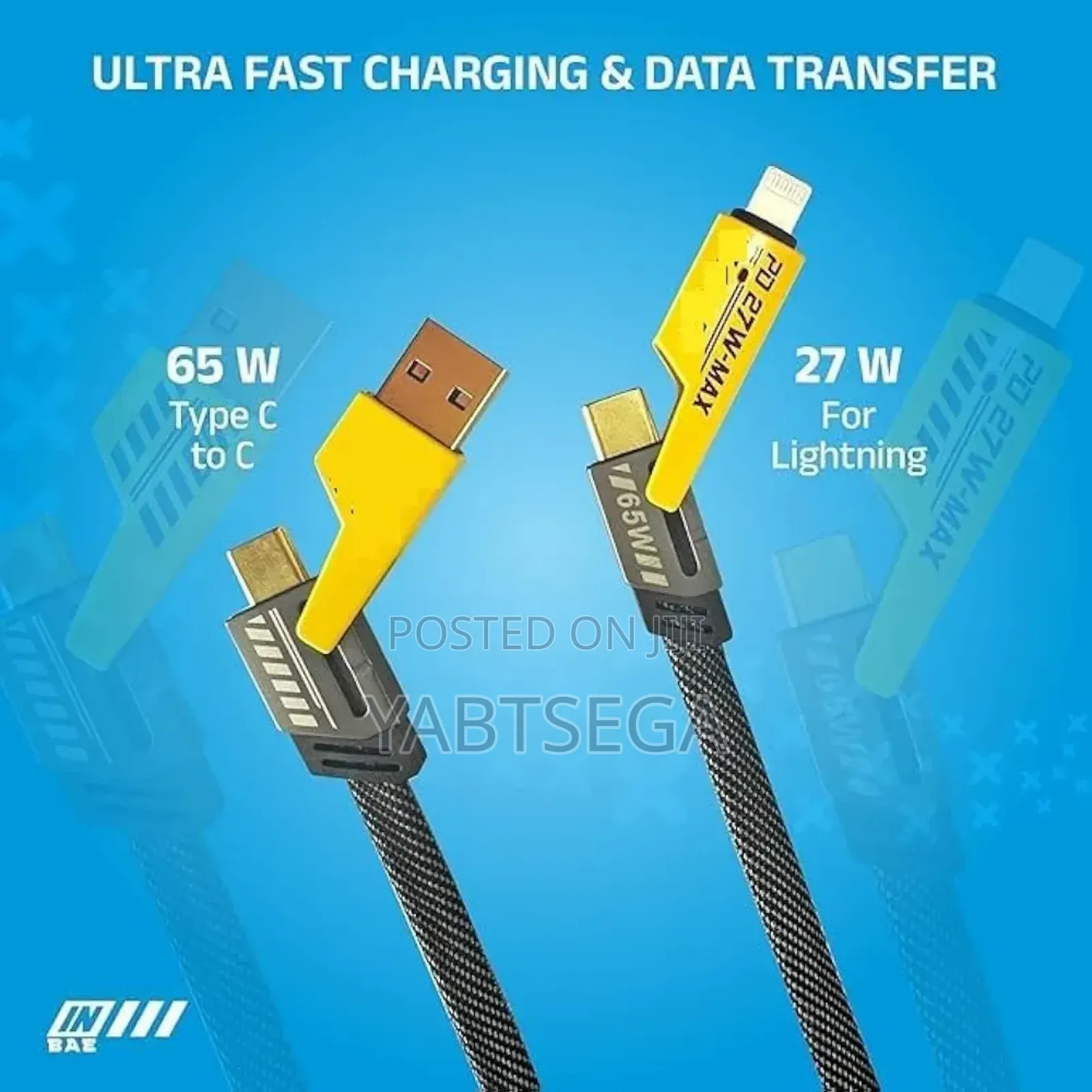 4 in 1 Super-Fast Charging Cable