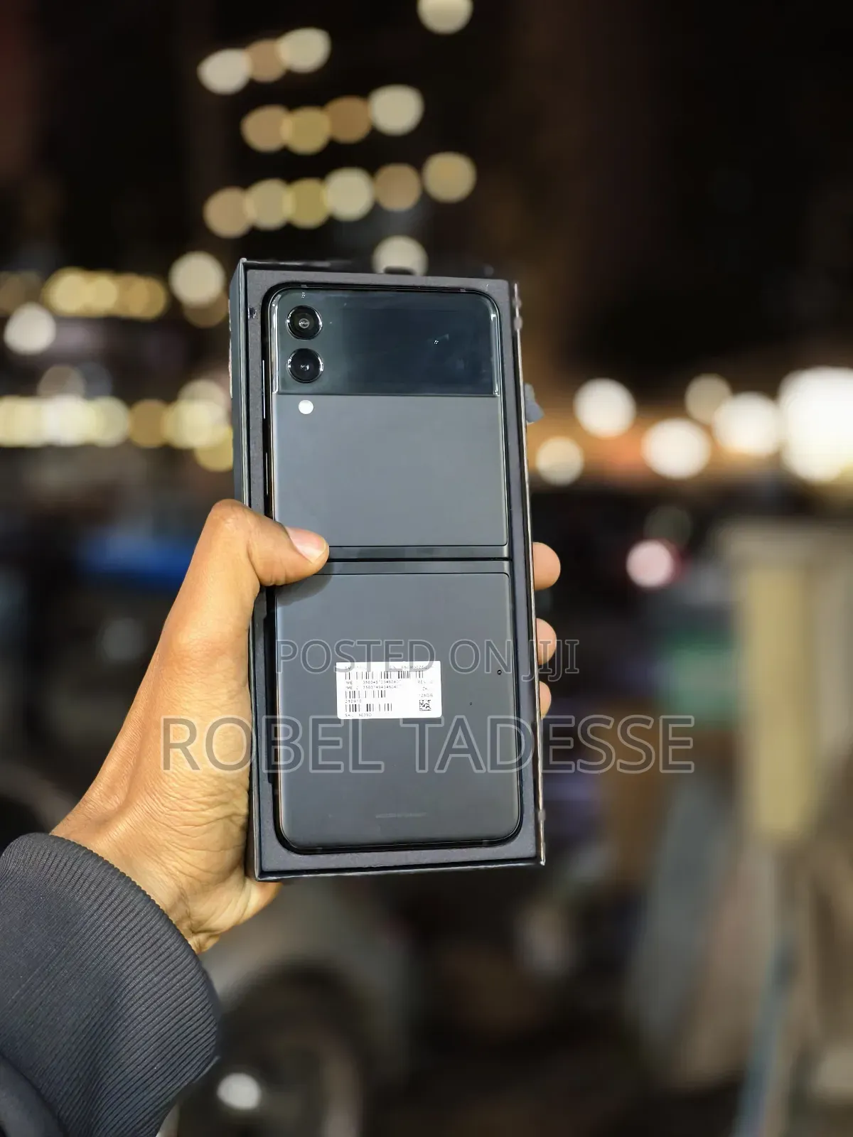 New Samsung Galaxy Z Flip 3 128 GB Black