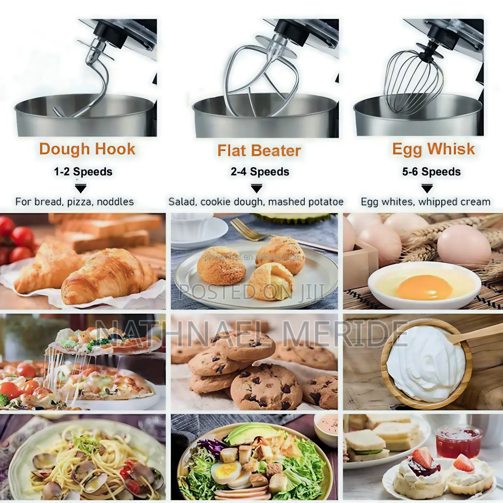 Sokany 4 in 1 Standing Mixer