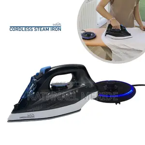 Photo - Sonifer Cordless Steam Iron (ገመድ አልባ ሴራሚክ ምጣድ ልብስ መተኮሻ )