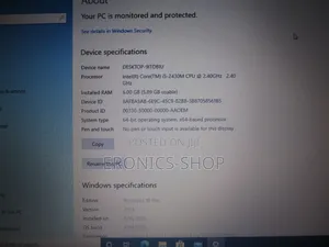 Laptop Lenovo ThinkPad T20 6GB Intel Core I5 HDD 320GB