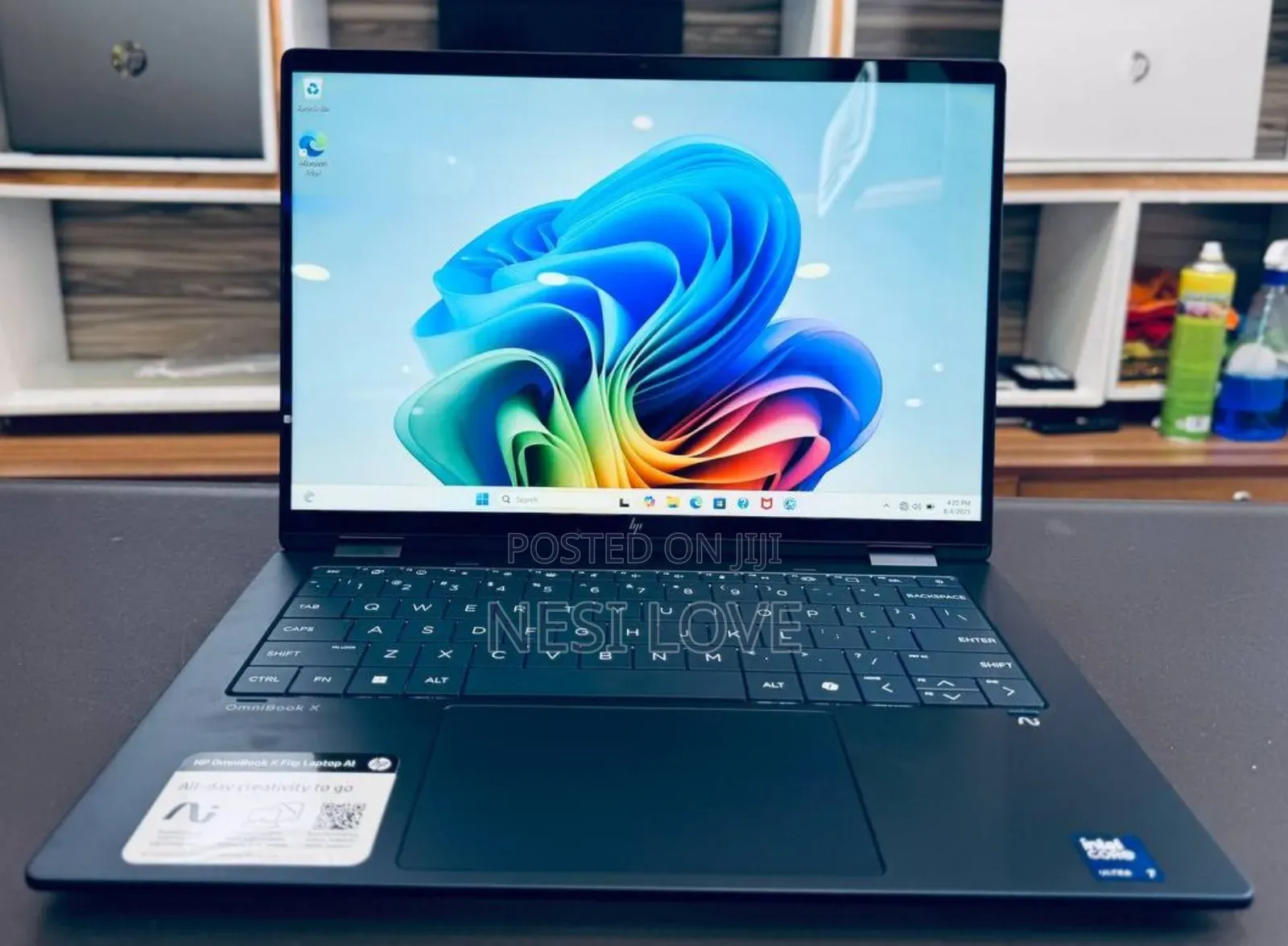 New Laptop HP OmniBook X Flip 14" 16GB Intel Core Ultra 7 SSD 1T