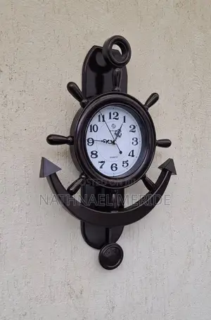 Anchor Watch መርከበኛ የግድግዳ ሰዓት
