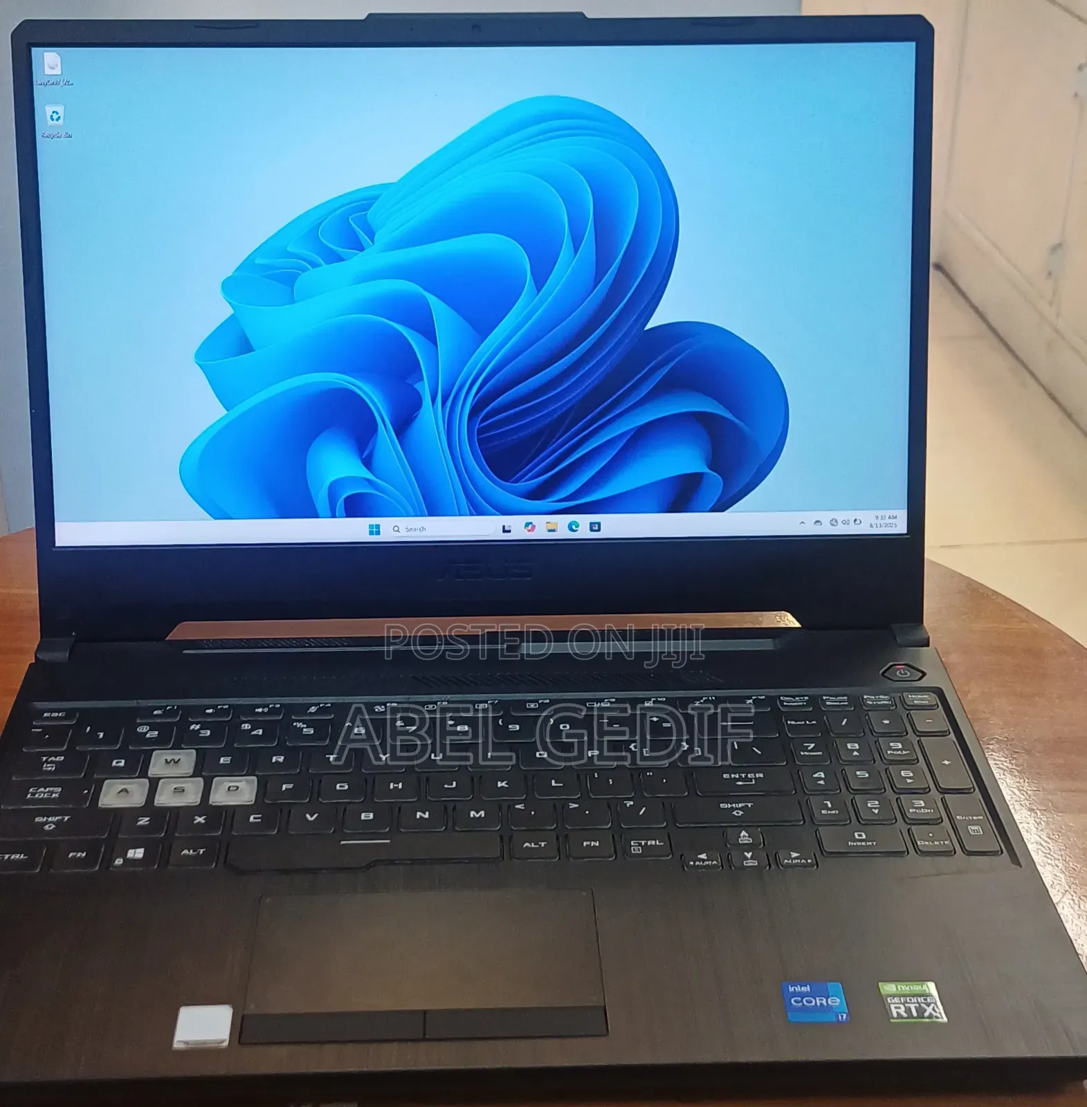 New Laptop Asus TUF Dash F15 16GB Intel Core I7 SSD 1T