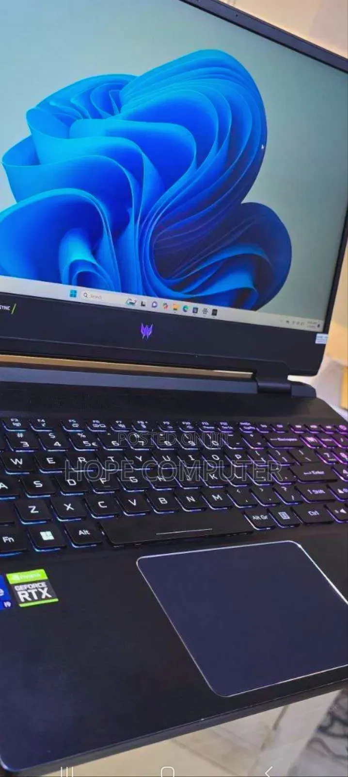 New Laptop Acer Predator Helios 300 16GB Intel Core I9 SSD 1T