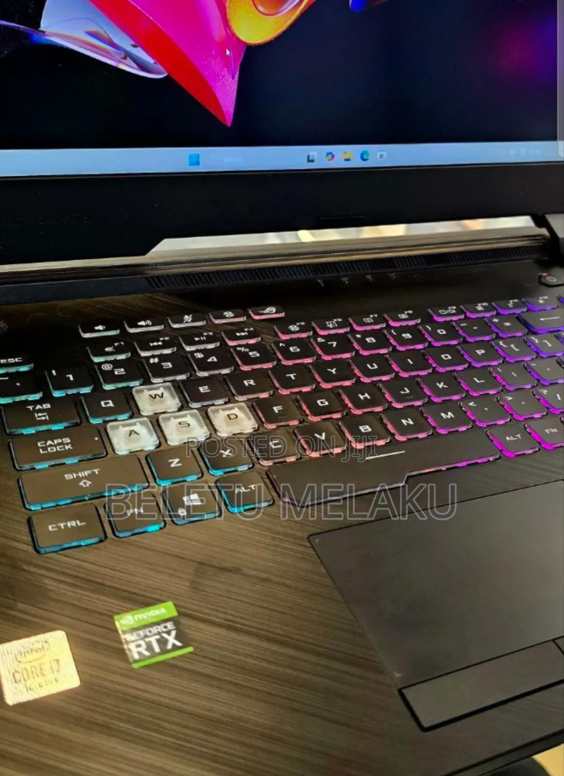 New Laptop Asus ROG Strix G15 16GB Intel Core I7 SSD 512GB