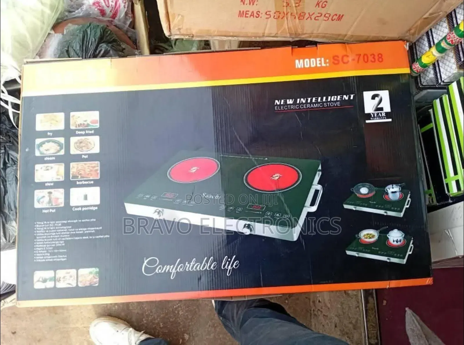 Saachi Touch Stove – Cook Faster, Smarter Safer!