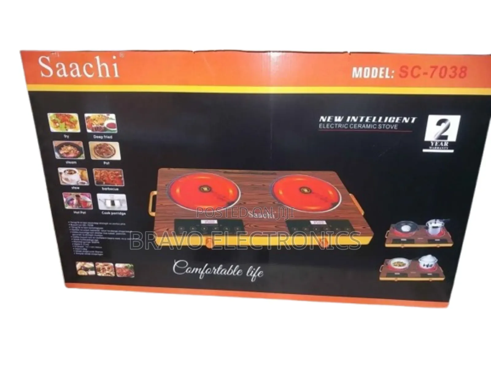Saachi Touch Stove – Cook Faster, Smarter Safer!