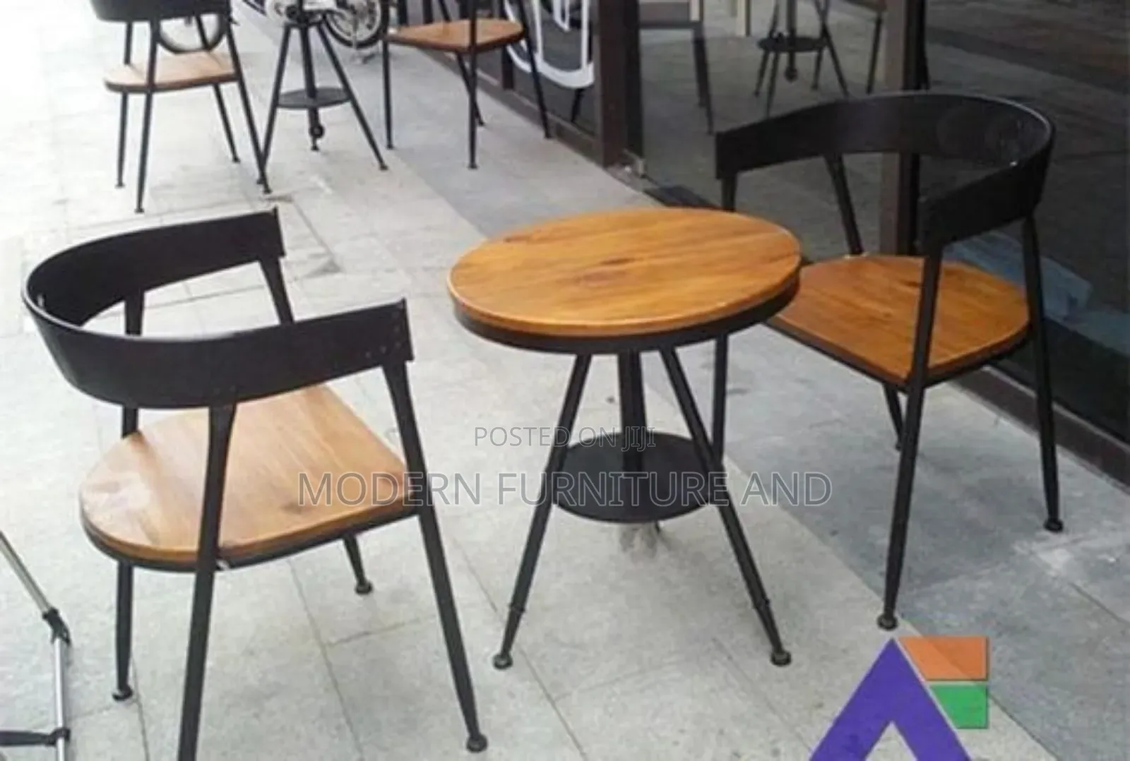Perfect Cafe Chairs and Table(3chair+Table)
