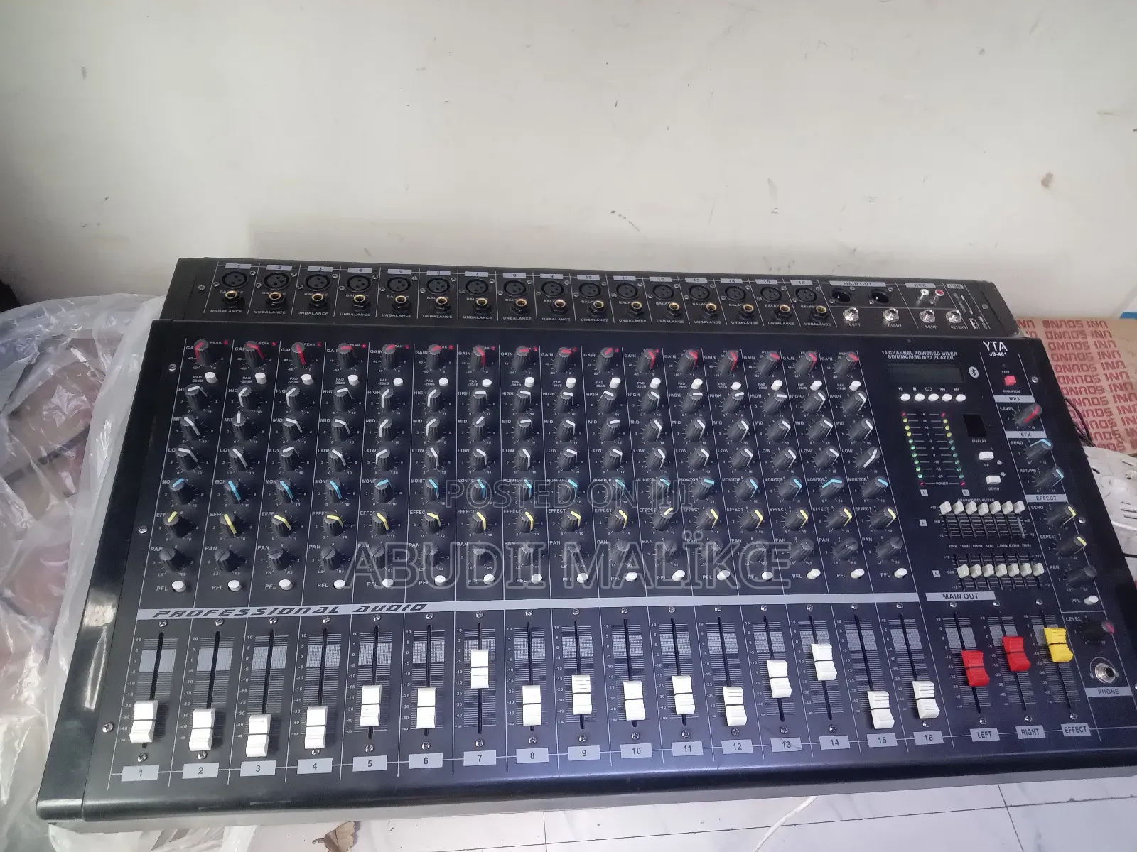 Yta 16 Channel Mixer