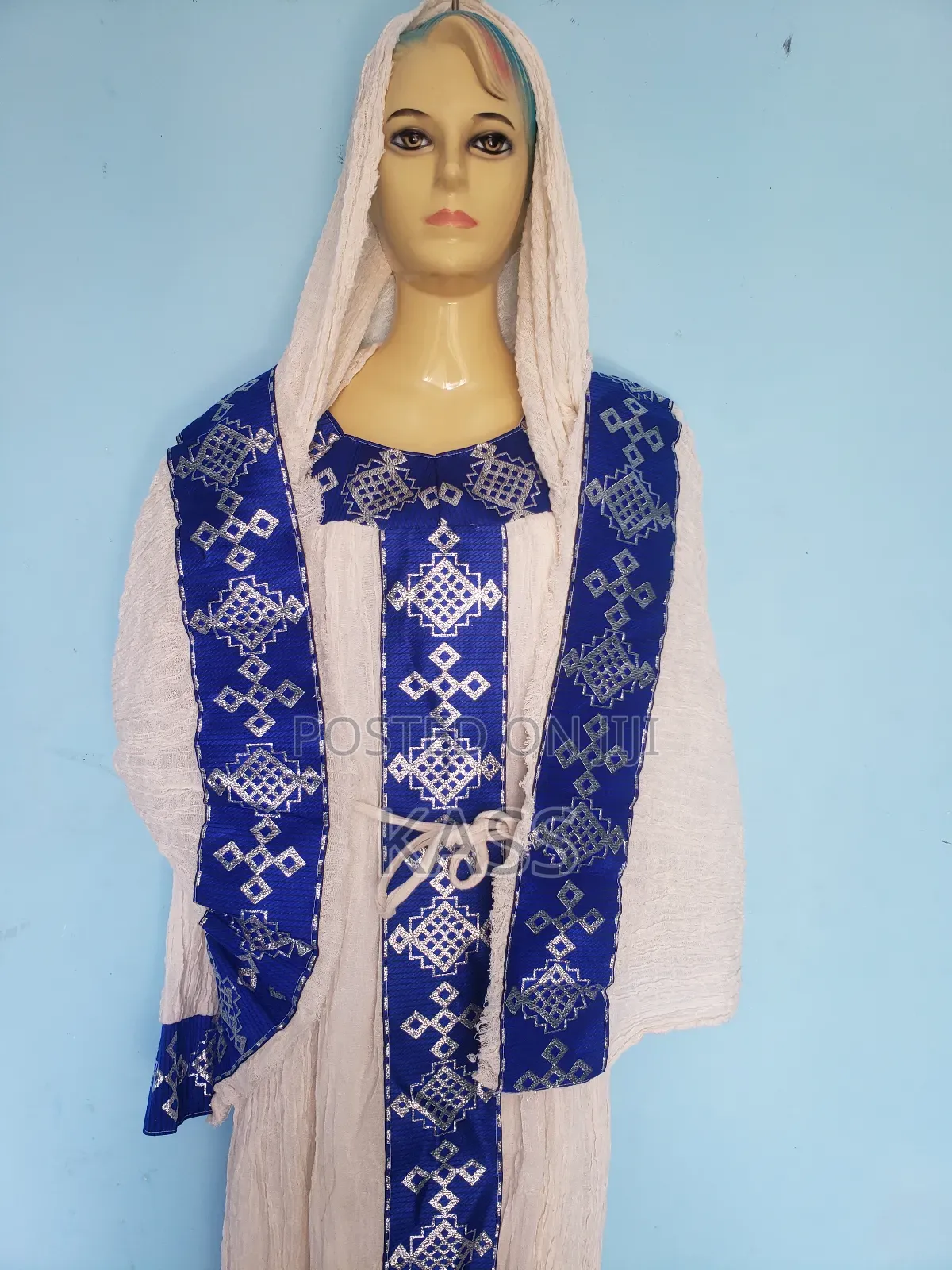 Hand Made Ethiopian Women's Dress Hager Libs 20% Discount
