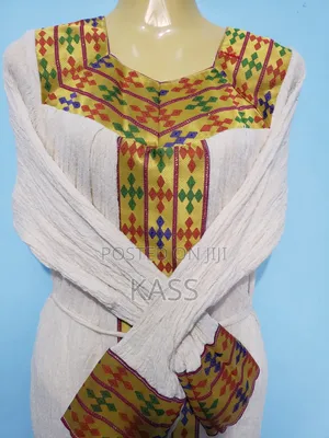 Hand Made Ethiopian Women's Dress Hager Libs 20% Discount