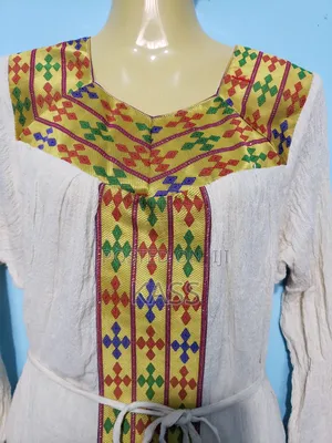 Hand Made Ethiopian Women's Dress Hager Libs 20% Discount