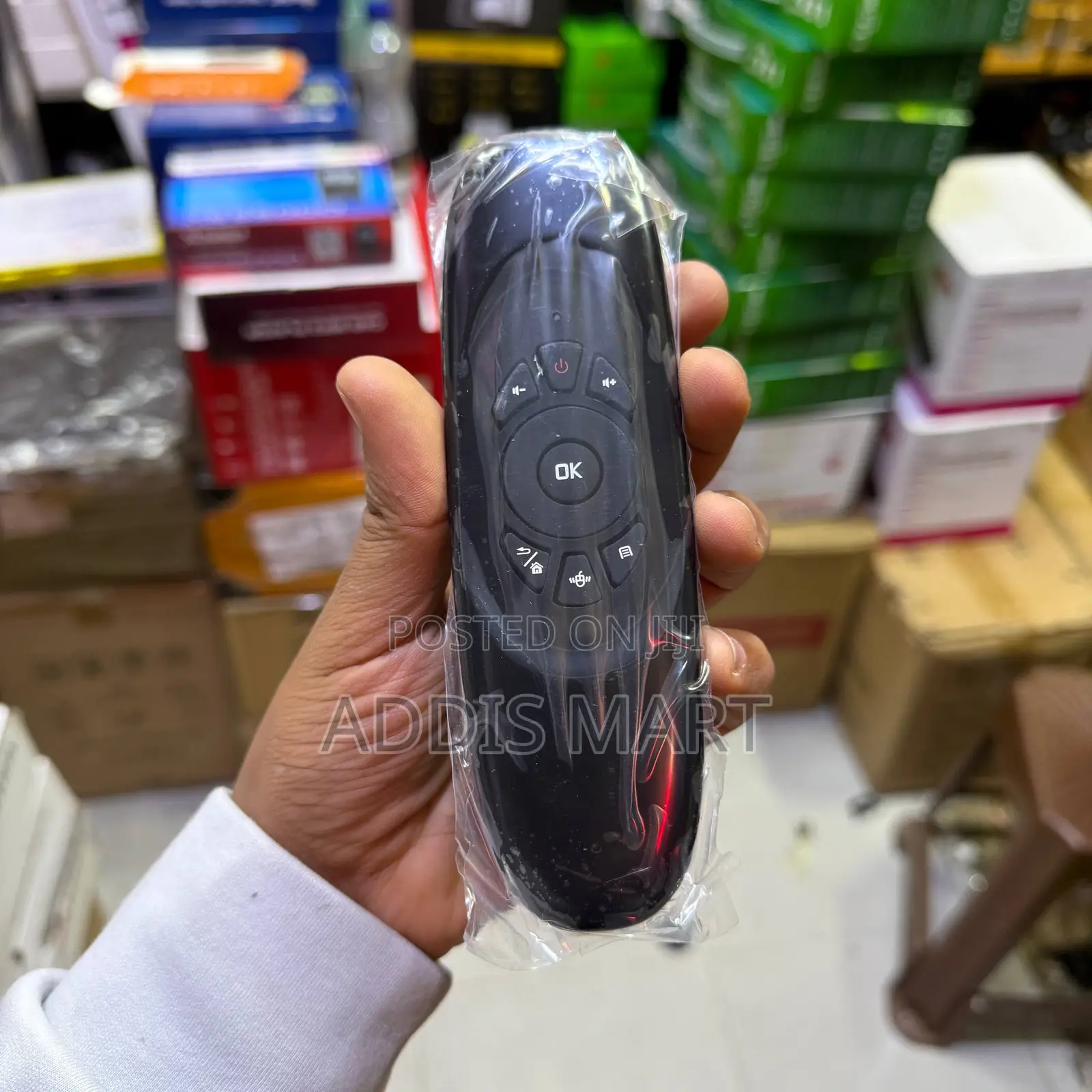 በcharge የሚሰራ Remote - Mouse እና Keyboard በ1 የያዘ
