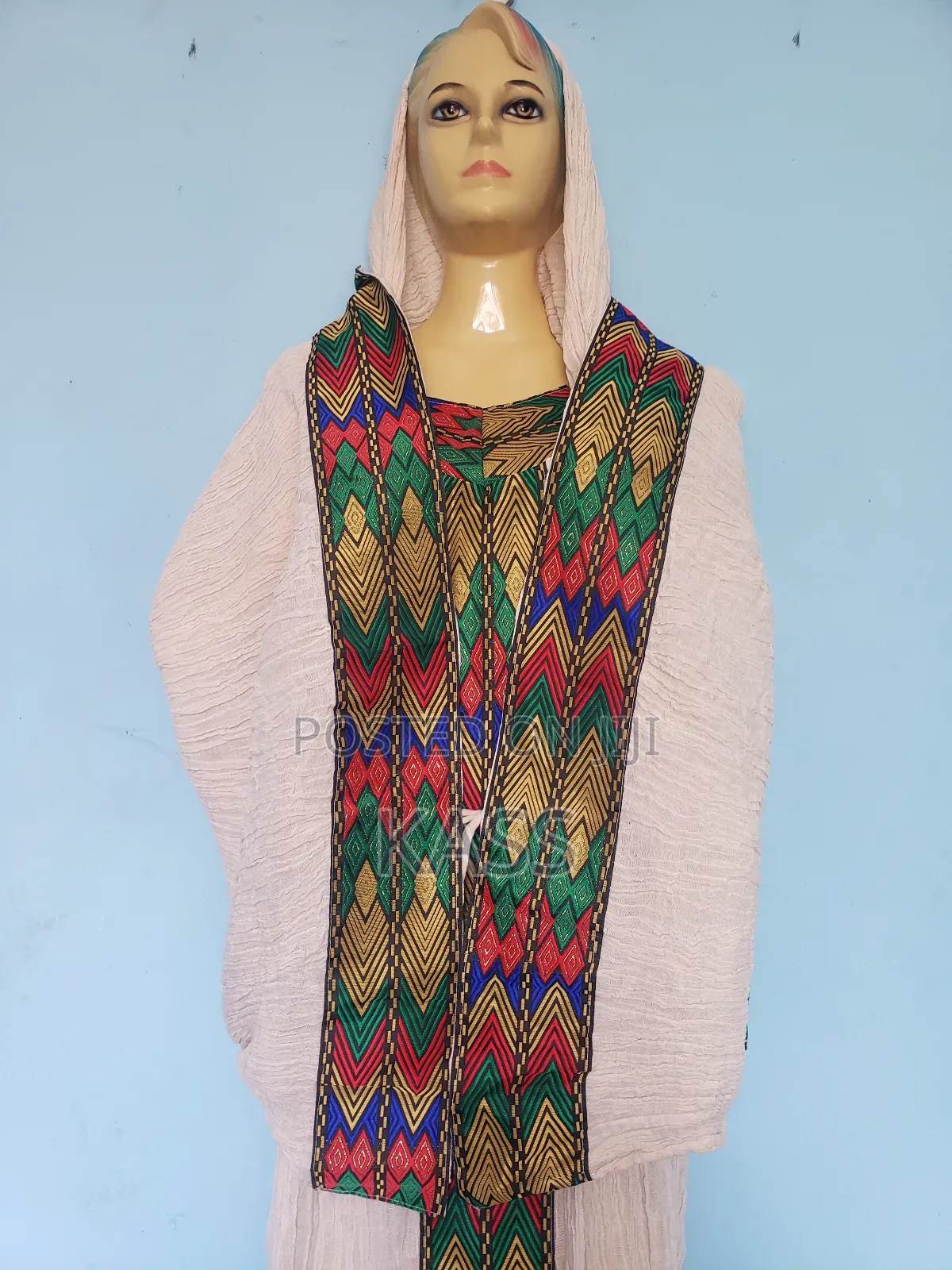 Traditional Ethiopian Hand Made Women's Dress, Hager Libs 20% Discount