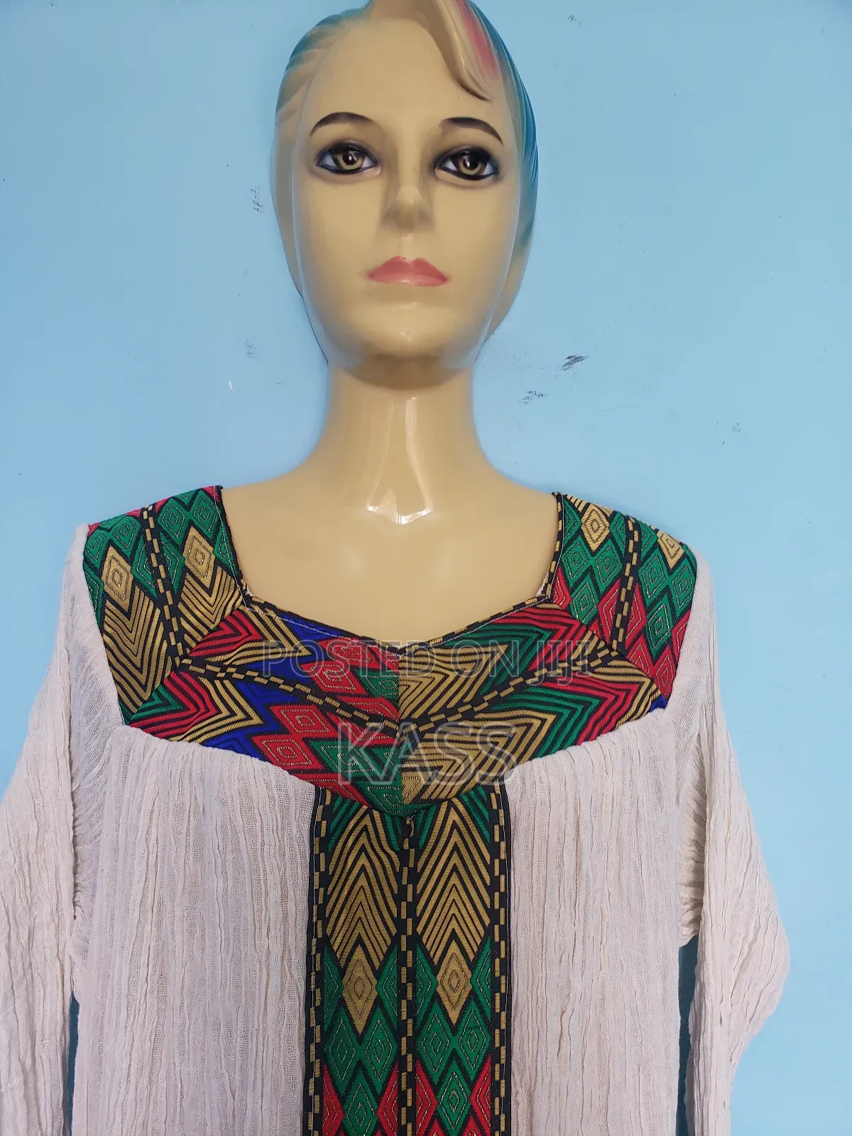 Traditional Ethiopian Hand Made Women's Dress, Hager Libs 20% Discount