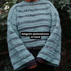 Photo - ኪሮሽ Mesh Sweater