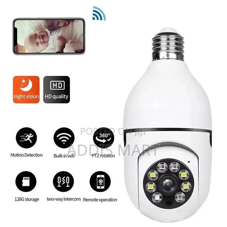 360° Lamp Security Camera