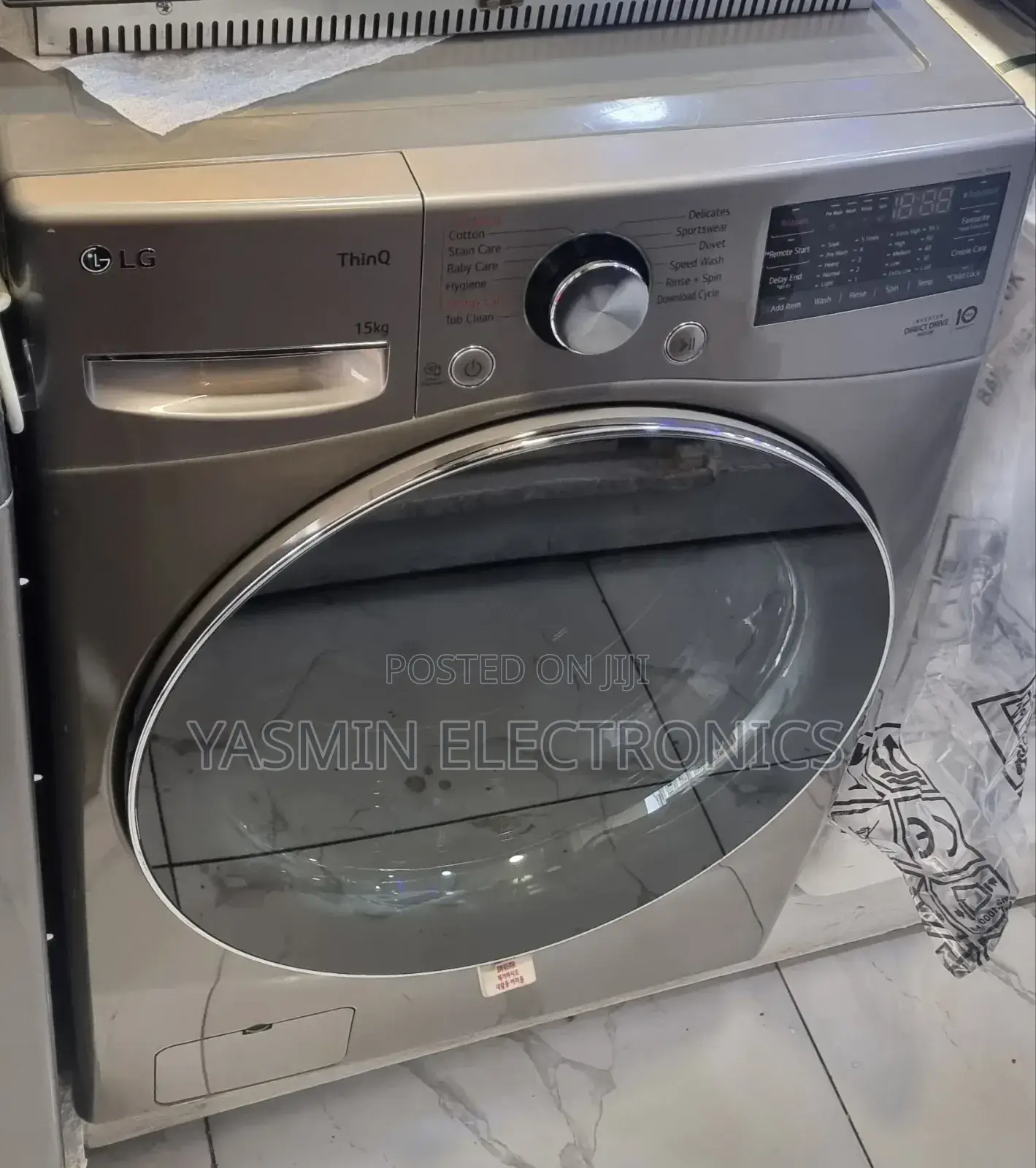 Lg Washing Machine 15kg Front Loading Automatic