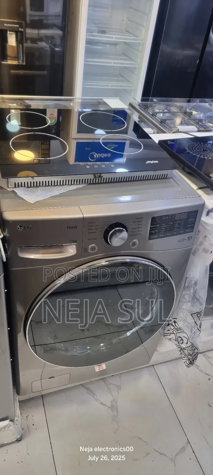 Lg Washing Machine 15kg Front Loading Automatic