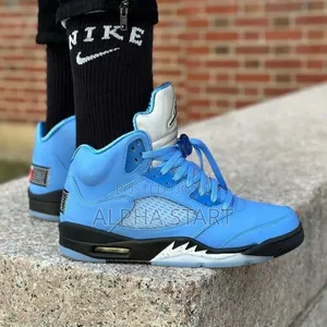 Air #Jordan 5 Retro #University Blue "#Unc" Shoes for Men's
#Men