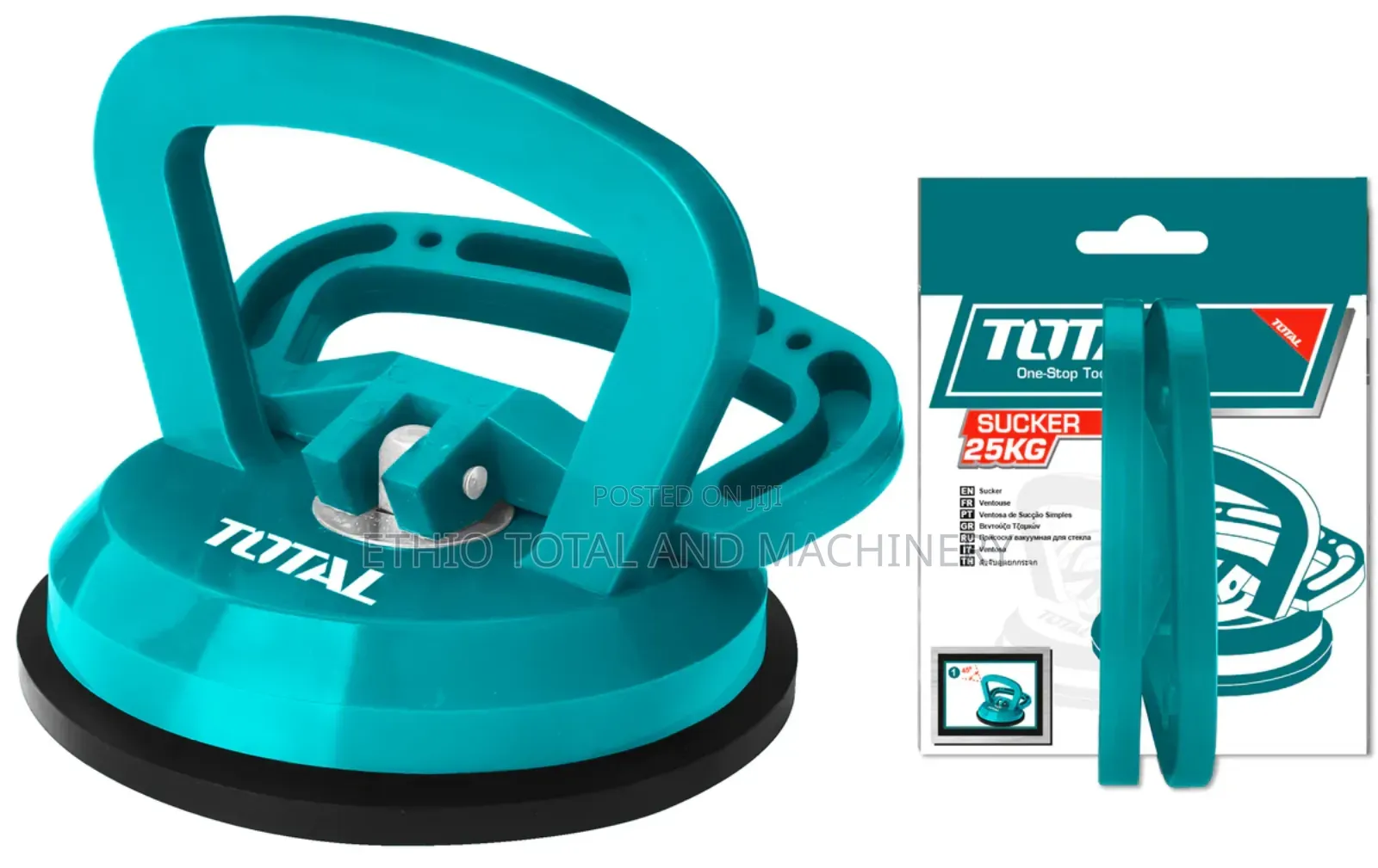 Total Glass Tile Lifter (Glass Suction Cup) ሜንጦዝ መስታወት ማንሻ ባለ 1
