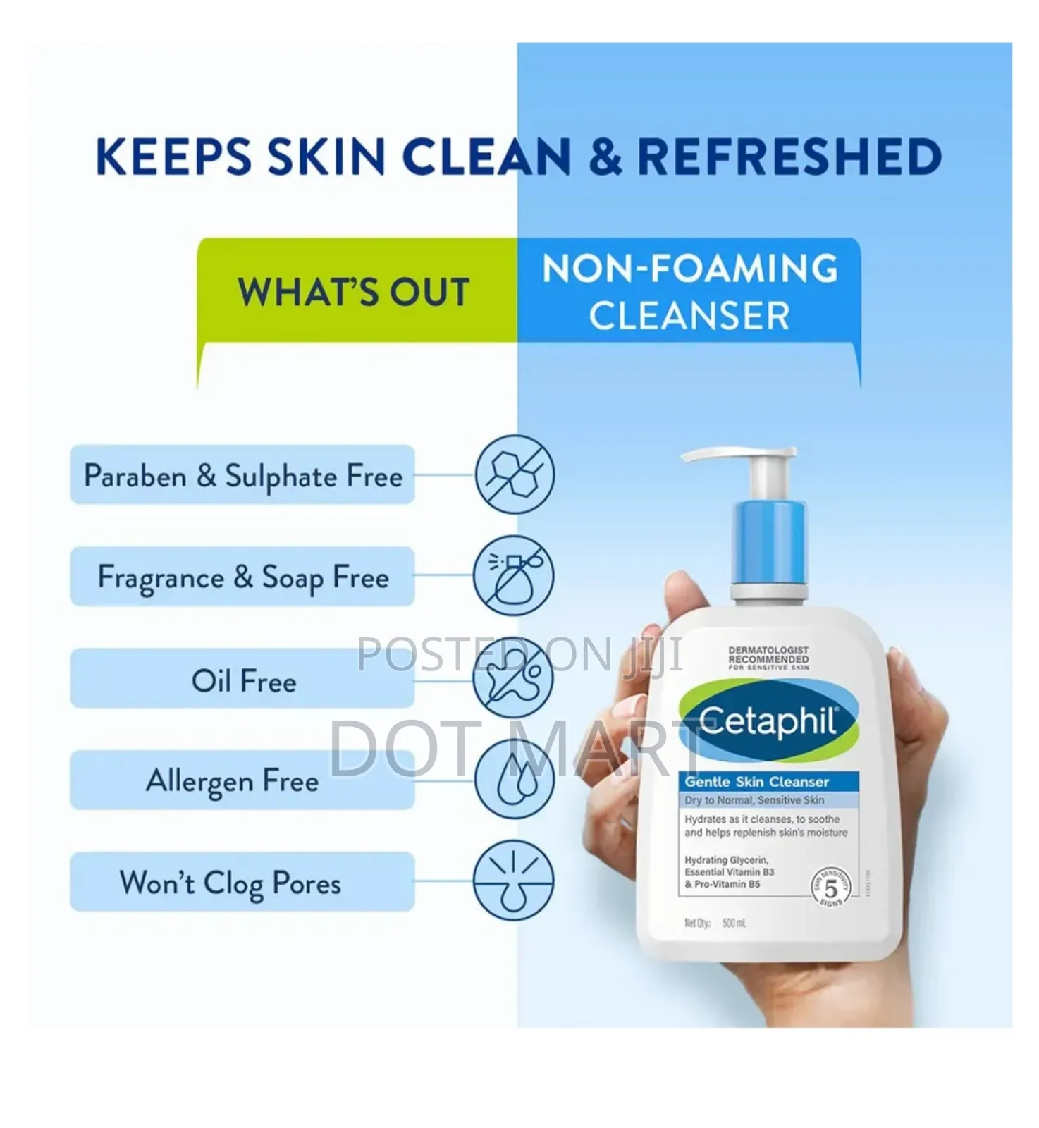Cetaphil Gentel Skin Cleanser (Dry to Normal)