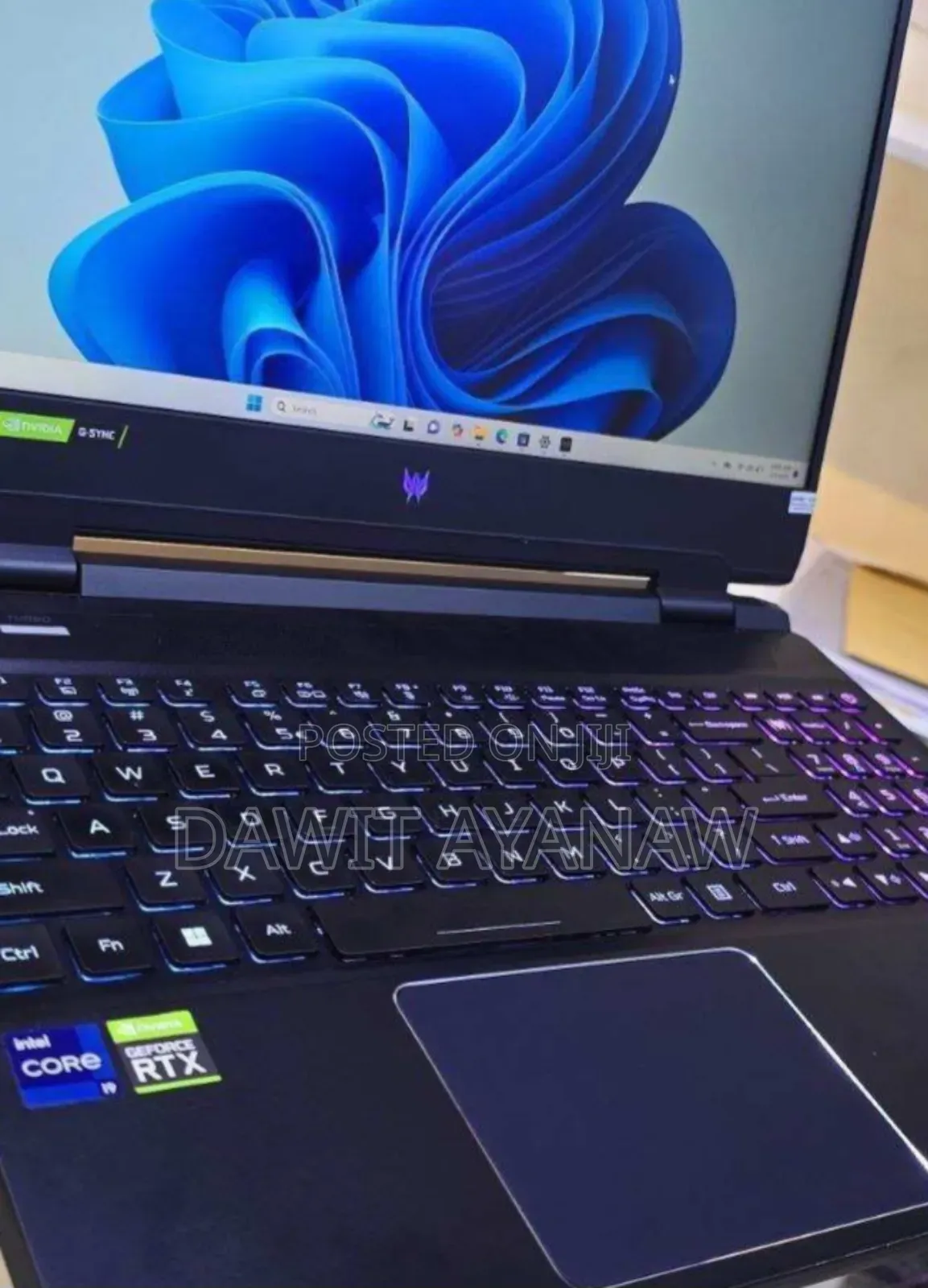 New Laptop Acer Predator Helios 300 16GB Intel Core I9 SSD 1T