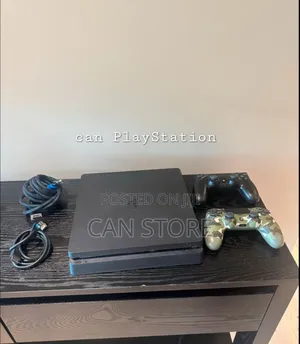 Photo - Ps4slim Model Jailbreak Yetederege Full Accessories