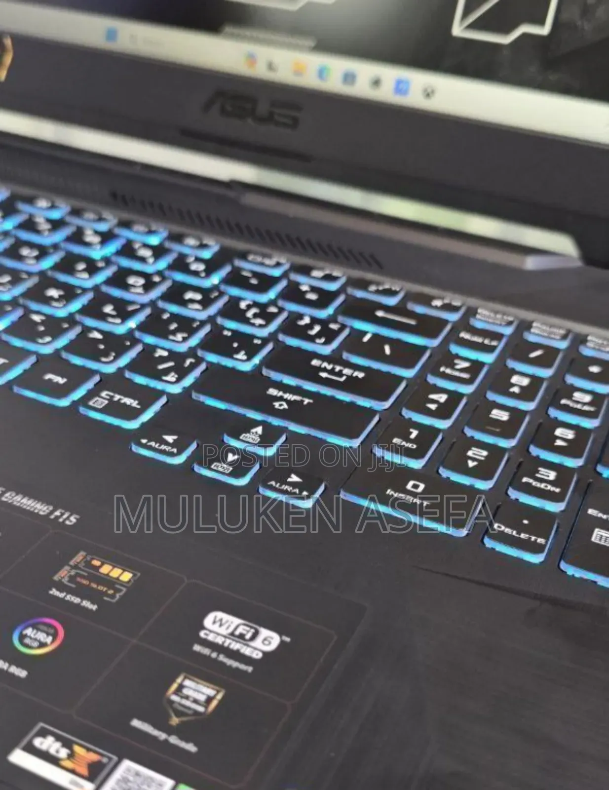 New Laptop Asus TUF Gaming A15 16GB Intel Core I7 SSD 512GB