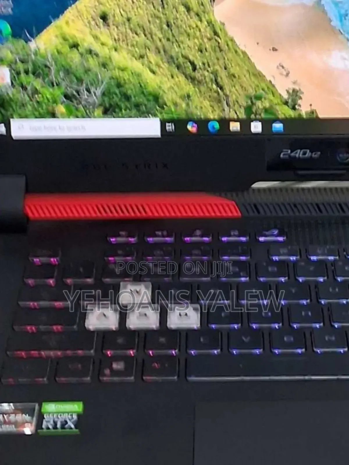 New Laptop Asus TUF Gaming A15 16GB AMD Ryzen 9 SSD 512GB